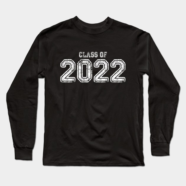 Class of 2022 Long Sleeve T-Shirt by Jitterfly